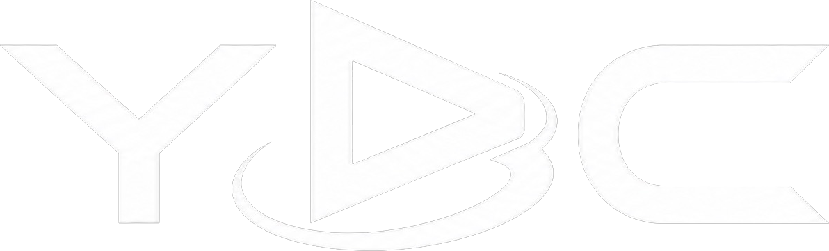株式会社YBC（YBC）の白色ロゴ - フッター用